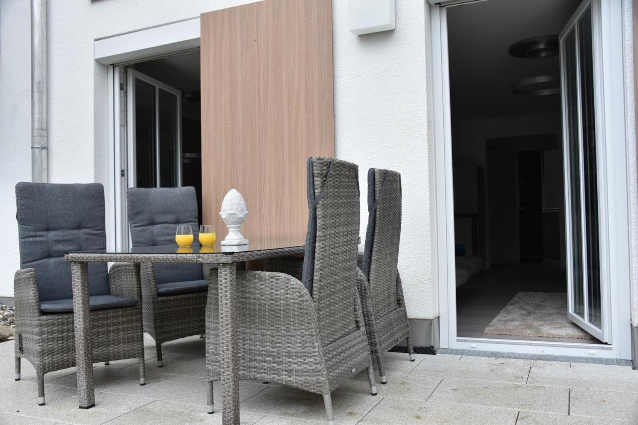 Antike & Modern Deluxe 2 Mit Terrasse Apartment Leipheim Luaran gambar